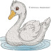 CE0176 Baby Swan
