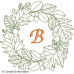 CE0177 Botantical Embrace Alphabet