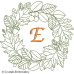 CE0177 Botantical Embrace Alphabet