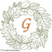 CE0177 Botantical Embrace Alphabet