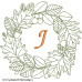 CE0177 Botantical Embrace Alphabet