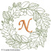 CE0177 Botantical Embrace Alphabet