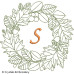 CE0177 Botantical Embrace Alphabet