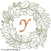 CE0177 Botantical Embrace Alphabet