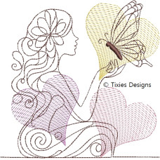 TD0004 Peaceful Woman