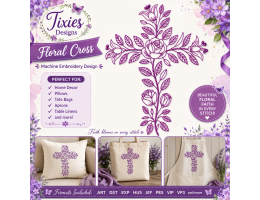 Floral Cross
