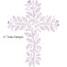 TD0023 Floral Cross