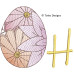 TD0069 Floral Egg Alphabet