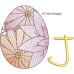 TD0069 Floral Egg Alphabet