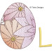 TD0069 Floral Egg Alphabet