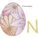 TD0069 Floral Egg Alphabet