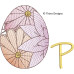 TD0069 Floral Egg Alphabet
