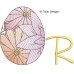 TD0069 Floral Egg Alphabet