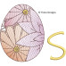 TD0069 Floral Egg Alphabet