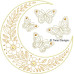 TD0090 Moonlight Flower Flutter