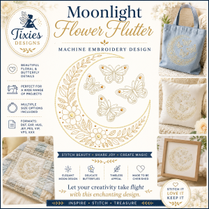 TD0090 Moonlight Flower Flutter