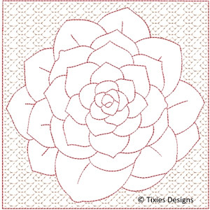 TD0102 Flower Block 4 
