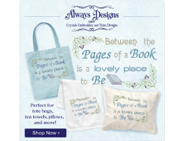 Between the pages of a book