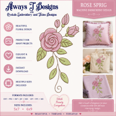 TD0114 Rose Sprig