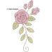 TD0114 Rose Sprig