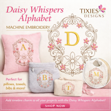TD0121 Daisy Whispers Alphabet
