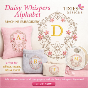 TD0121 Daisy Whispers Alphabet