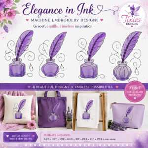 TD0140 Elegance in Ink