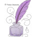 TD0140 Elegance in Ink