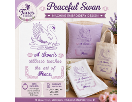 Peaceful Swan