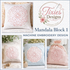 TD0163 Mandala Block 1 TD0163 Mandala Block 1