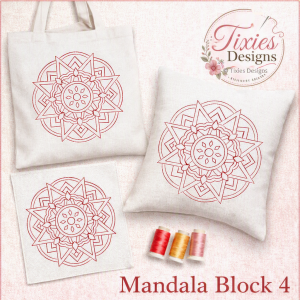 TD0166 Mandala Block 4