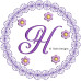 TD0167 Purple Lace Alphabet