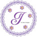 TD0167 Purple Lace Alphabet