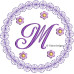 TD0167 Purple Lace Alphabet