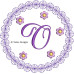 TD0167 Purple Lace Alphabet