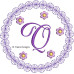TD0167 Purple Lace Alphabet