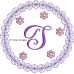 TD0167 Purple Lace Alphabet