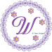 TD0167 Purple Lace Alphabet