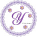 TD0167 Purple Lace Alphabet