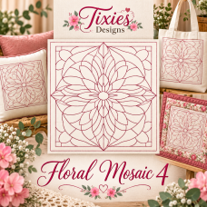 TD0187 Floral Mosaic 4