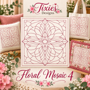 TD0187 Floral Mosaic 4