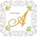 TD0188 Golden Flourish Alphabet