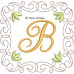 TD0188 Golden Flourish Alphabet