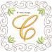 TD0188 Golden Flourish Alphabet