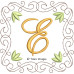 TD0188 Golden Flourish Alphabet