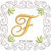 TD0188 Golden Flourish Alphabet