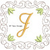 TD0188 Golden Flourish Alphabet