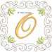 TD0188 Golden Flourish Alphabet