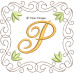 TD0188 Golden Flourish Alphabet