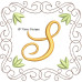 TD0188 Golden Flourish Alphabet